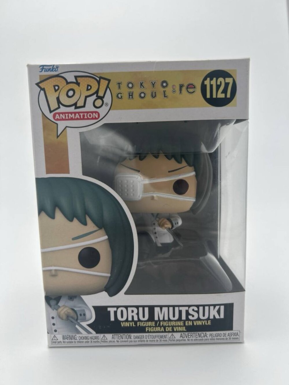 Funko Pop Tokyo Ghoul re Toru Mutsuki 1127 Anime Figure